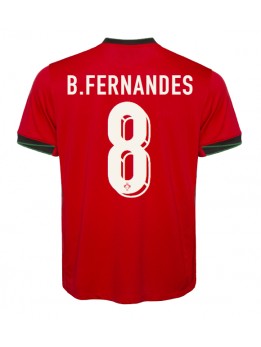 Portugal Bruno Fernandes #8 Heimtrikot EM 2024 Kurzarm